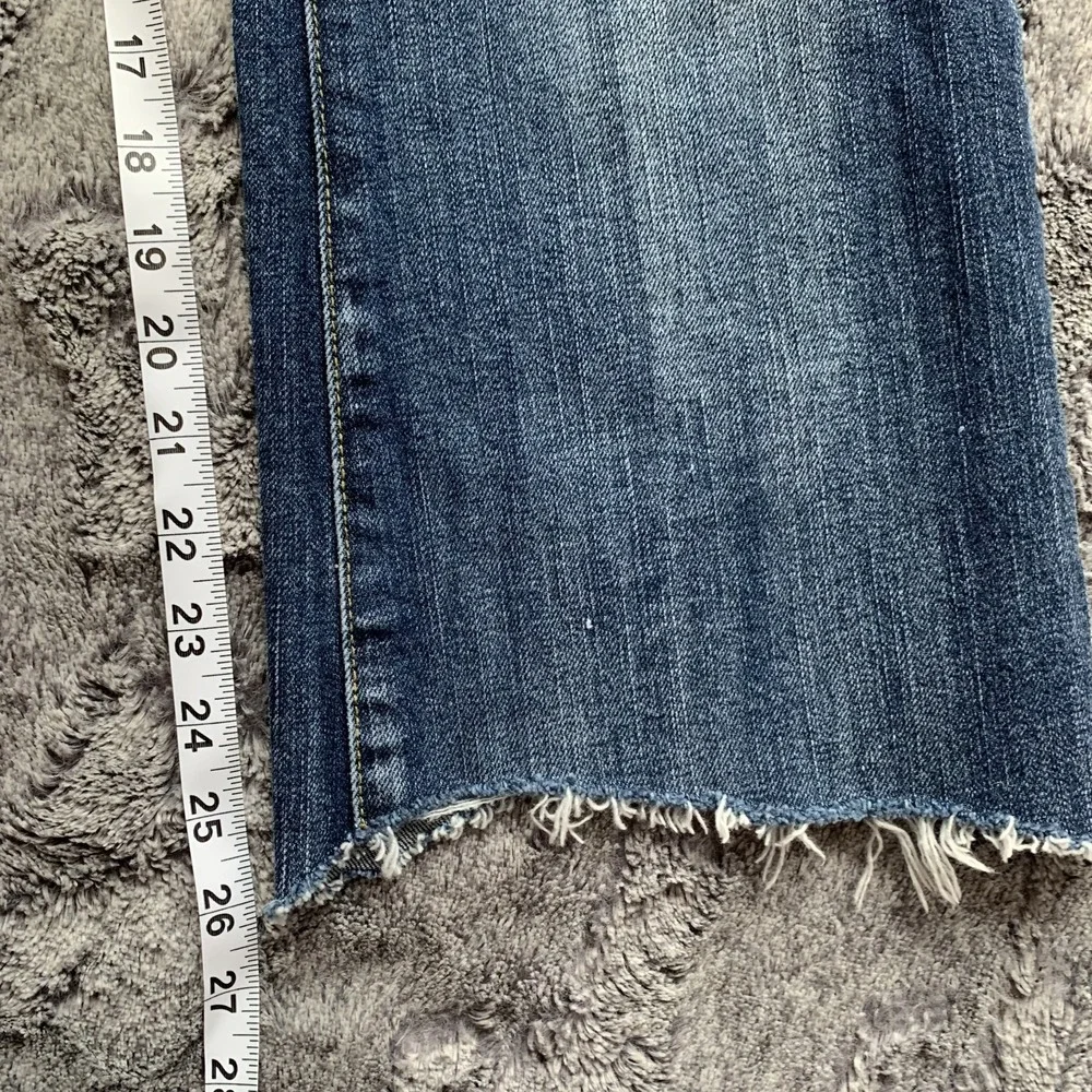 Rock & Republic Rainbow‎ R Pocket Roth Women's Jeans Tag 29 Actual 30x26 Raw Hem
